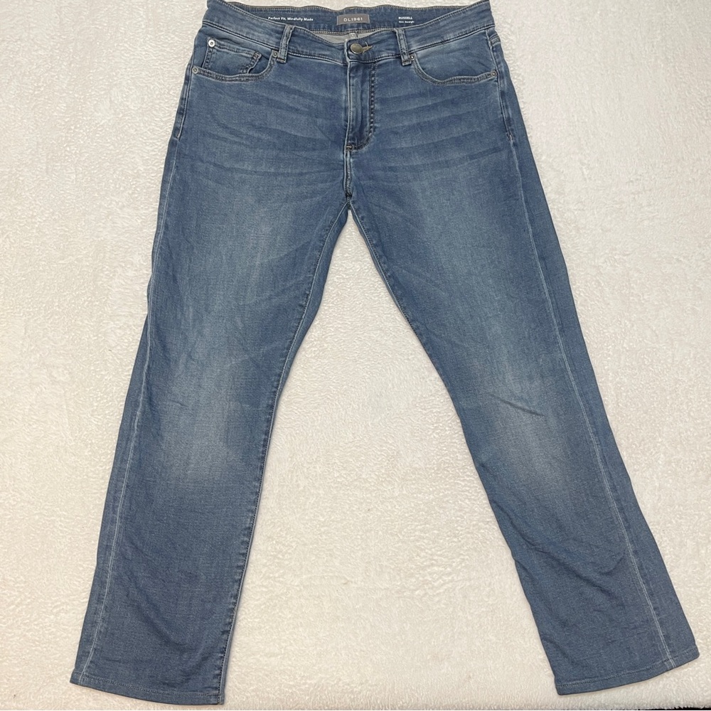 DL 1961 Russel Slim Straight Denim Casual Classic Jean Men's 32 X 34